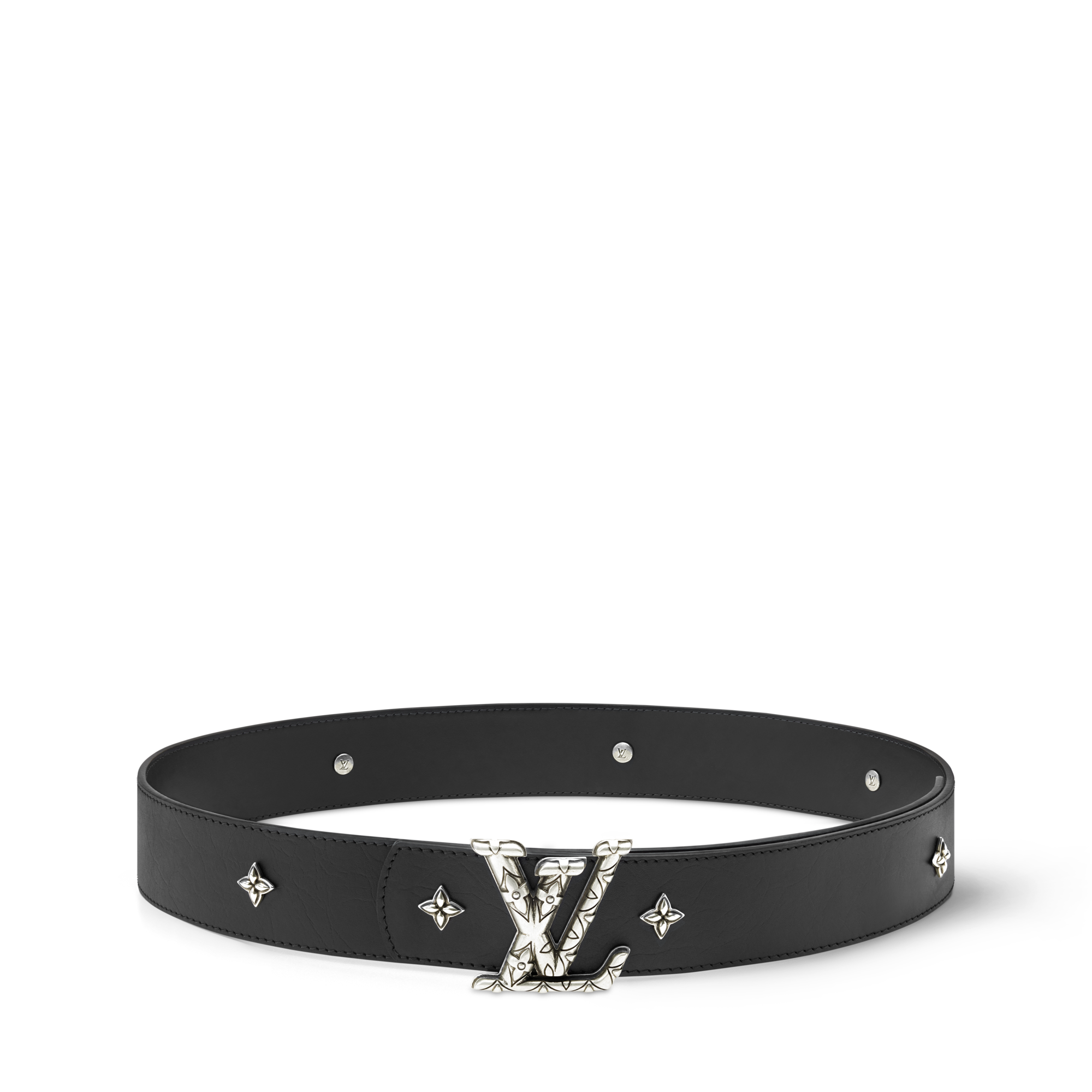 LV Dimension Drift Flower Studs 40mm Reversible Belt - Accessories